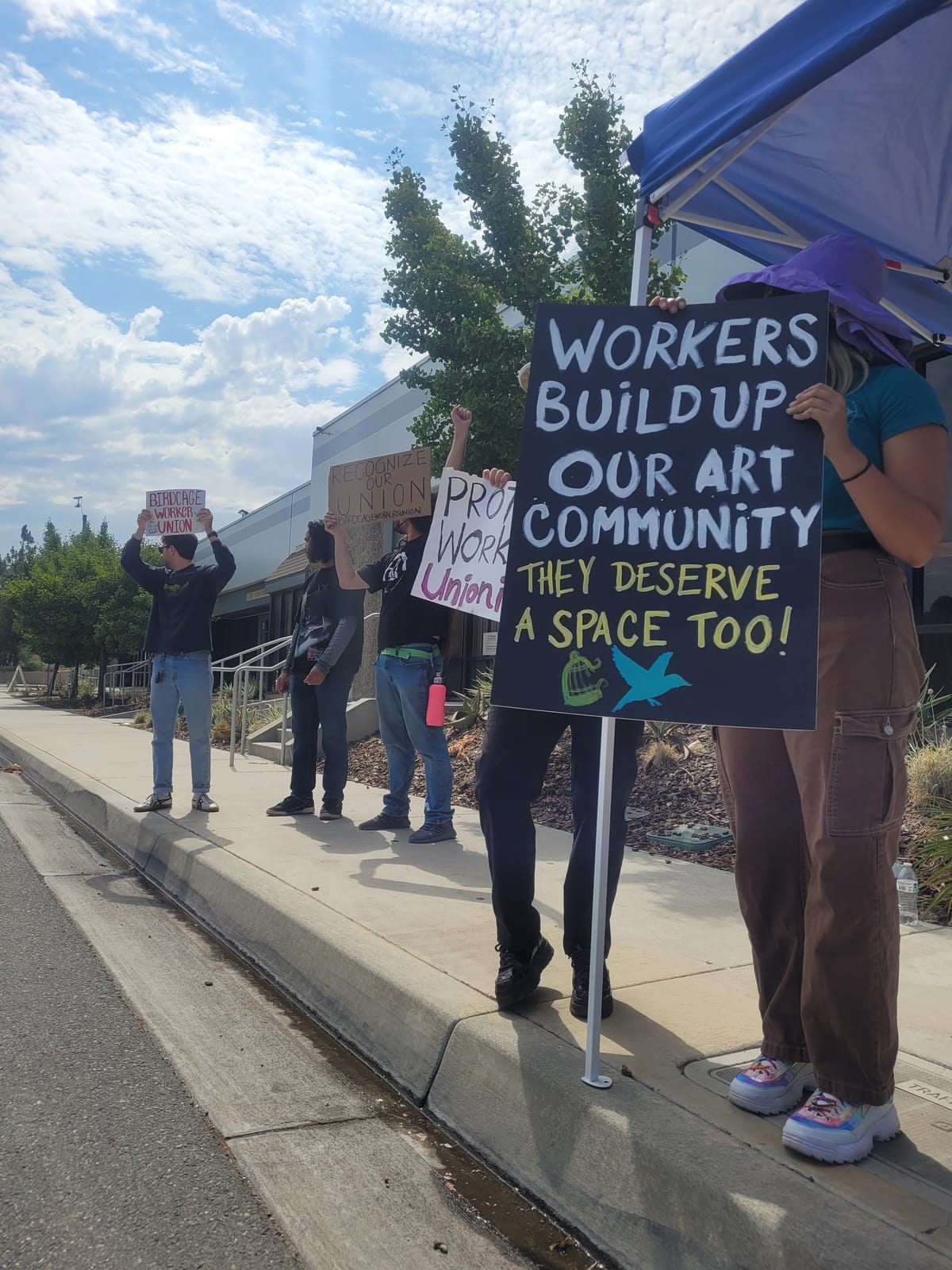 Birdcage Comics Cafe under fire for employee mistreatment, spurring workers to strike and seek union support