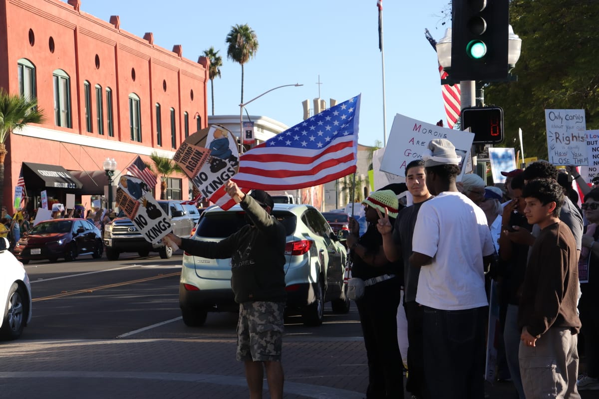'No Kings' protest draws thousands to Inland Empire streets in mass rebuke of Trump Administration