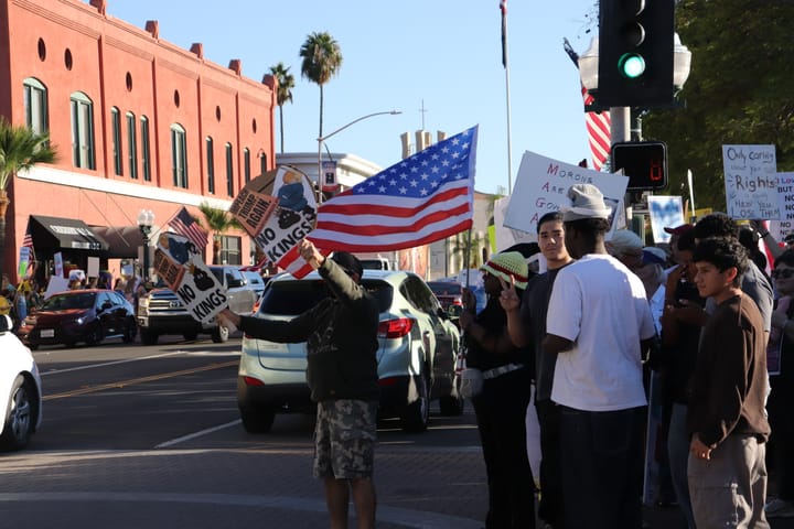 'No Kings' protest draws thousands to Inland Empire streets in mass rebuke of Trump Administration